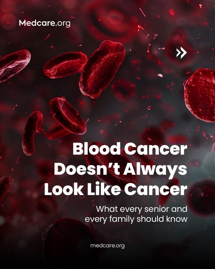 Blood cancer awareness poster