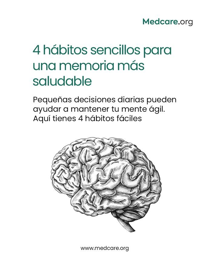 4 hábitos para una memoria saludable